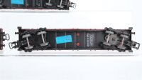 Märklin H0 Konvolut Niederbordwagen mit Ladung "Circus Apollo" DB (Ladung teilweise geklebt)