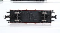 Märklin H0 Konvolut Güterzugbegleitwagen, Containertragwagen "Modellbahn und Schule", Hochbordwagen DB