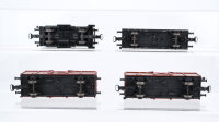 Märklin H0 Konvolut Güterzugbegleitwagen, Containertragwagen "Modellbahn und Schule", Hochbordwagen DB