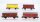 Märklin H0 Konvolut gedeckte Güterwagen "Jamaica" u.a. DB