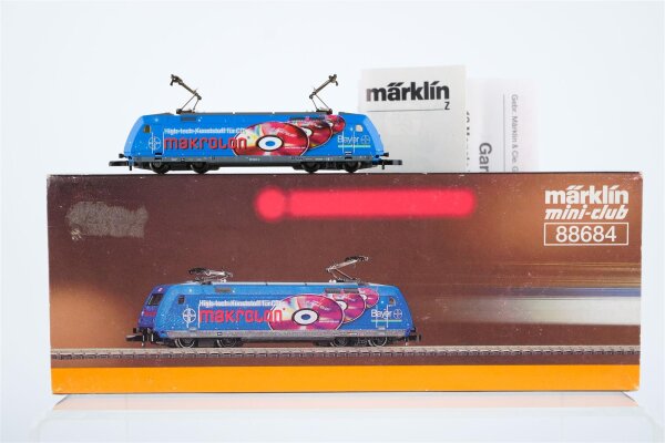 Märklin Z 88684 E-Lok "makrolon Bayer" BR 101 060-2 DB