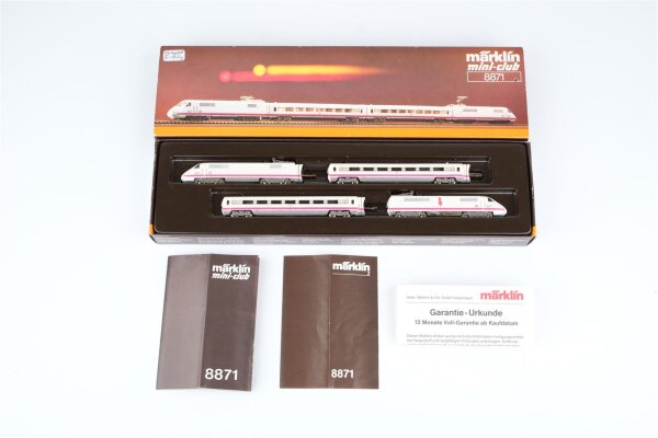 Märklin Z 8871 Triebzug ICE Experimental InterCityExpress BR 410 DB (vermutlich verharzt)