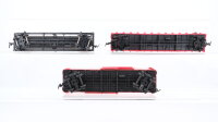 AHM/Playart/Unbekannt H0 Konvolut US Flachwagen, gedeckter Güterwagen "Fire Equipment", Kesselwagen "American Chamicals & Plastics", 4-achsig ATSF u. a. (teilweise lackiert)