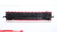 AHM/Playart/Unbekannt H0 Konvolut US Flachwagen, gedeckter Güterwagen "Fire Equipment", Kesselwagen "American Chamicals & Plastics", 4-achsig ATSF u. a. (teilweise lackiert)