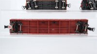 Fleischmann/Pocher/Unbekannt H0 Konvolut US Caboose, Caboose 4-achsig, Mittelbordwagen 4-achsig, gedeckter Güterwagen 4-achsig N&W/ V&T u. a. (eine Kupplung unvollständig)