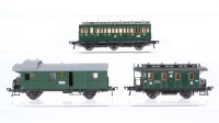 Fleischmann H0 Konvolut Abteilwagen 3. Kl. 3-achsig,...