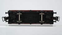 Klein Modellbahn/ Lima H0 Konvolut Hochbordwagen 4-achsig, Flachwagen, gedeckter Güterwagen "Stückgut-Schnellverkehr" DB u. a. (teilweise patiniert)