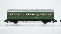 Minitrix N Konvolut Abteilwagen 3. Kl., Gepäckwagen Länderbahn