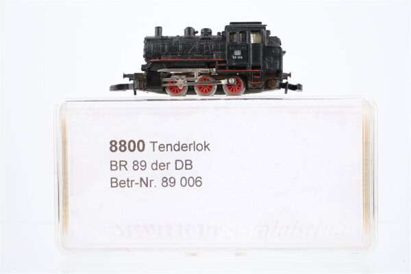 Märklin Z 8800 Dampflok BR 89 006 DB