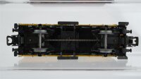 Märklin H0 Konvolut gedeckter Güterwagen "312" braun, Niederbordwagen mit Bremserhaus, gedeckter Güterwagen mit Bremserhaus und Zugschluss "320", Bananenwagen mit Bremserhaus "324 Jamaica" (Beleuchtung ungetestet)