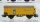 Märklin H0 Konvolut gedeckter Güterwagen "312" braun, Niederbordwagen mit Bremserhaus, gedeckter Güterwagen mit Bremserhaus und Zugschluss "320", Bananenwagen mit Bremserhaus "324 Jamaica" (Beleuchtung ungetestet)