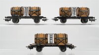 Märklin H0 Konvolut 2 Weinfasswagen "308 Bordeaux" Weinfasswagen "Bordeaux" Nebenbahn