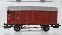 Märklin H0 Konvolut 2 Kühlwagen "Apollinaris, SPD", gedeckter Güterwagen braun, gedeckter Güterwagen braun mit Zugschluss DB (Beleuchtung ungetestet)