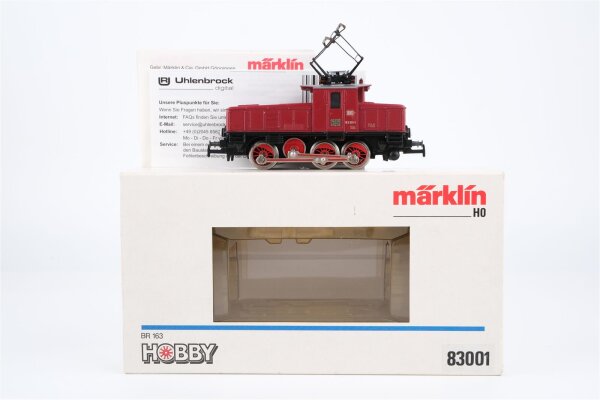 Märklin H0 83001 Elektrische Lokomotive BR 163 001-1 DB Wechselstrom
