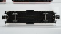 Märklin H0 3 Gedeckte Güterwagen braun, Bierwagen "Dortmunder Union" DB/FS (Abbruch)