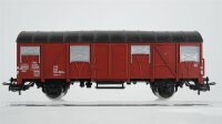 Märklin H0 3 Gedeckte Güterwagen braun, Bierwagen "Dortmunder Union" DB/FS (Abbruch)