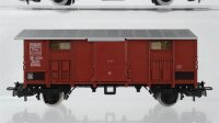 Märklin H0 3 Gedeckte Güterwagen braun, Bierwagen "Dortmunder Union" DB/FS (Abbruch)