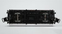 Märklin H0 2 Autotransportwagen (teilw. beladen) Seitenwandschiebewagen, Druckgaskesselwagen "VTG" DB (Abbrüche)