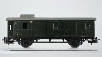 Märklin H0 Konvolut 2 Personenwagen 2.Kl., Personenwagen "327/1" 3.Kl. Packwagen "3294" Blech Nebenbahn