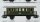 Märklin H0 Konvolut 2 Personenwagen 2.Kl., Personenwagen "327/1" 3.Kl. Packwagen "3294" Blech Nebenbahn