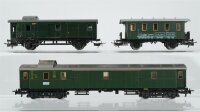 Märklin H0 Konvolut 2 Packwagen, Personenwagen...