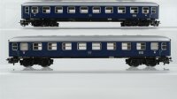 Märklin H0 Konvolut 2 Personenwagen 1.Kl. blau, Personenwagen 1.Kl. grün DB
