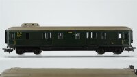 Märklin H0 Konvolut Personenwagen "346/1" 2.Kl. beleuchtet, Packwagen "346/4" (ungetestet)