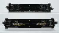 Märklin H0 Konvolut Personenwagen "346/1" 2.Kl. beleuchtet, Packwagen "346/4" (ungetestet)