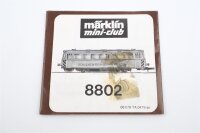 Märklin Z 8802 Schienenreinigungswagen DB