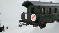 Piko H0 Konvolut Abteilwagen 2.Kl., Abteilwagen 1./2.Kl., Personenwagen 3.Kl., Personenzugbegleitwagen DR