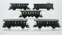 Märklin H0 Konvolut Donnerbüchse 2. Kl., Gepäckwagen