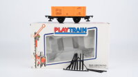 Playtrain Spur 0 660201 Rungenwagen orange "St...