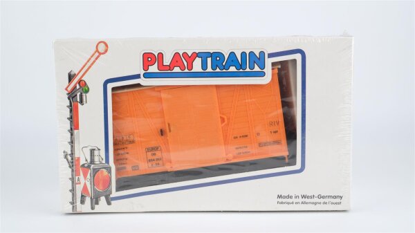 Playtrain Spur 0 660409 Güterwagen orange DB "854 262 E-55"(eingeschweißt)