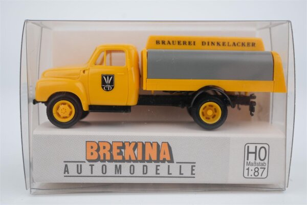 Brekina H0 35323 Opel Blitz Brauerei Dinkelacker