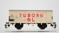 BTTB TT Konvolut Bierwagen "Tuborg", gedeckter Güterwagen DSB (Abbrüche)