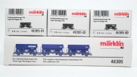 Märklin H0 46305 Selbstentladewagen Set Tds NS
