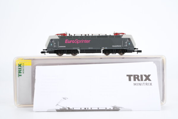 Minitrix N 12329 E-Lok BR ES 64P -001 Krauss Maffei Gleichstrom