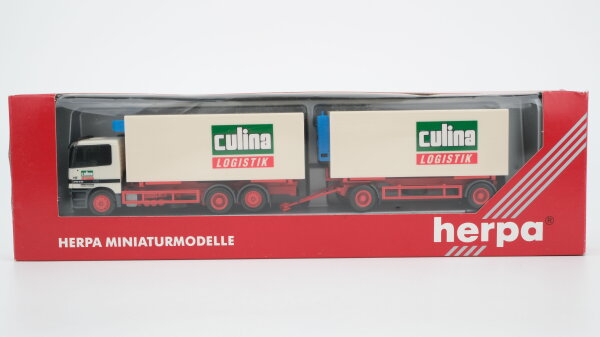 Herpa H0 145244 Mercedes-Benz Hängerzug Culina