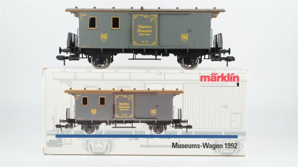 Märklin Spur 1 85805 Museums-Wagen 1992 Gepäckwagen Märklin Museum Göppingen