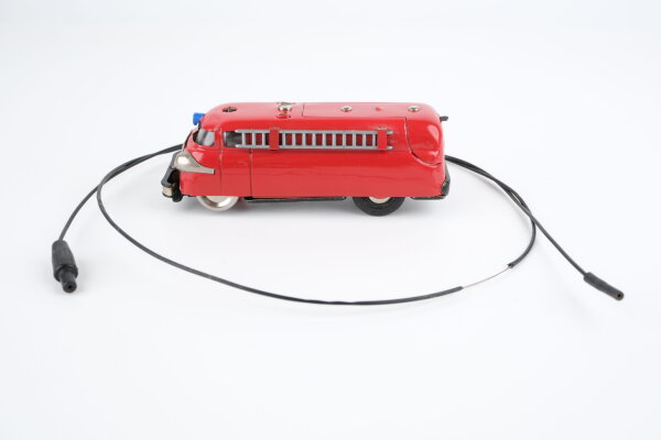 Schuco 3117 Feuerwehrwagen Elektro ohne Batterien ungestestet