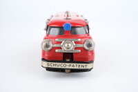 Schuco 3117 Feuerwehrwagen Elektro ohne Batterien ungestestet