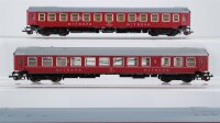 BTTB TT Konvolut Schlafwagen "Mitropa", Speisewagen "Mitropa", 4-achsig DR (eine Kupplung fehlt)