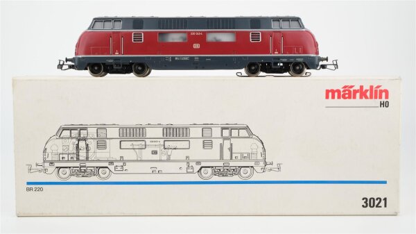 Märklin H0 3021 Diesellokomotive BR V 200 der DB Wechselstrom Analog