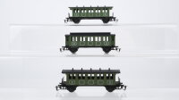 BTTB TT Konvolut Donnerbüchse 2. Kl., Abteilwagen 2....