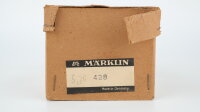 Märklin H0 428 Güterschuppen mit Schiebetür/Beleuchtung OVP Blech