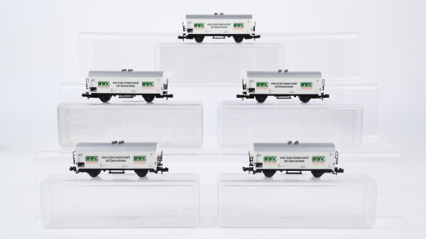 Minitrix N Konvolut Kühlwagen "WWK" DB