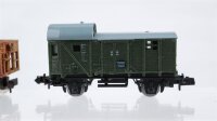 Unbekannt N Konvolut Güterzugbegleitwagen Flachwagen Selbstentladewagen DR/u.a.