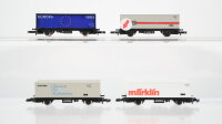 Märklin Z Konvolut Containerwagen "Europa...