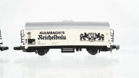 Märklin Z Konvolut Kühlwagen "Kulmbacher Reichelbräu", "Maisels Weisse" DB