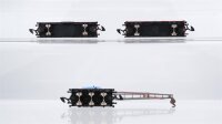 Märklin Z Konvolut Kranwagen, Nierderbordwagen, Mittelbordwagen, DB u. a.